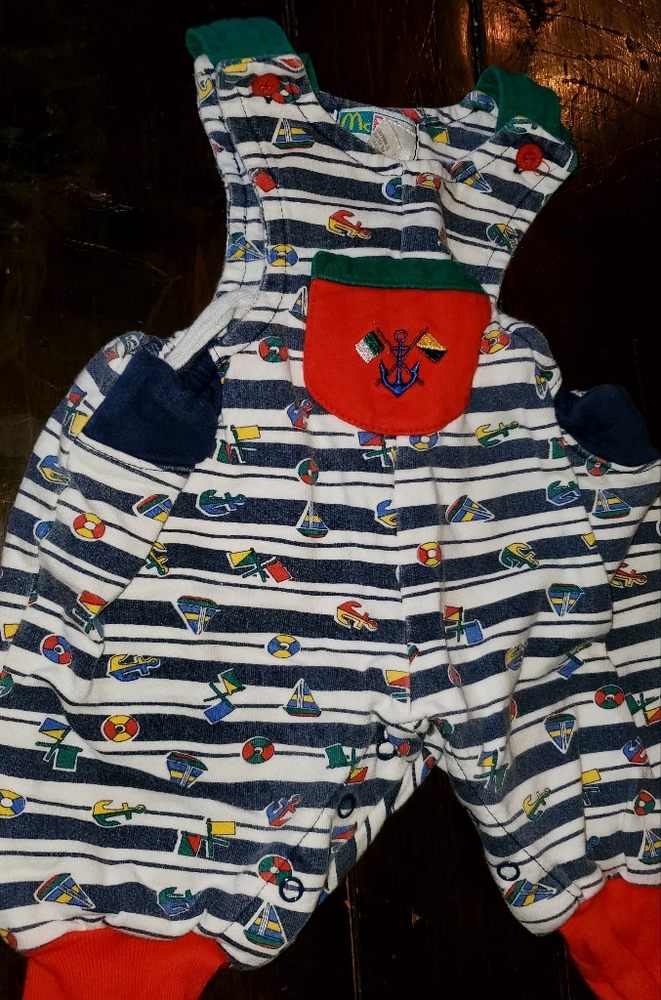 Mcbaby 3/6m romper vintage!